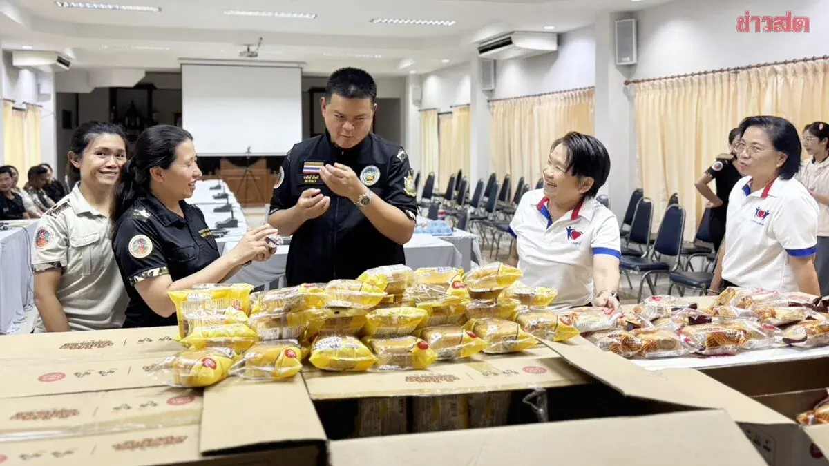 Pure Heart Foundation Partners with Private Sector to Deliver Snacks to Wildfire Control Officers in Kanchanaburi