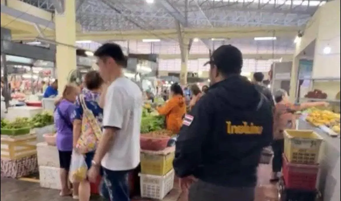Police Raid Phuket Market Over Illegal Foreign Workers