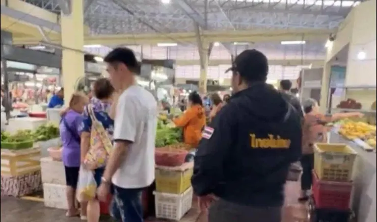 Police Raid Phuket Market Over Illegal Foreign Workers