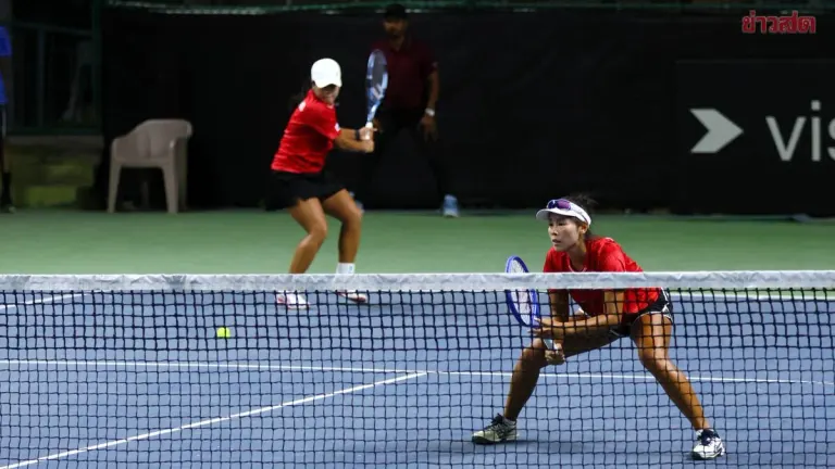 Thai Women's Tennis Hosts Switzerland in World Cup Playoff