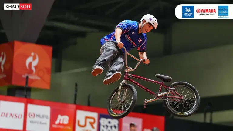 Thai BMX Riders Advance to Asian Games Finals