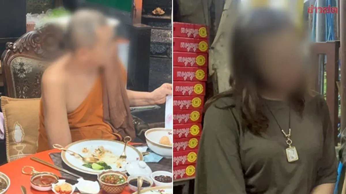 Abbot Arrested Over 92 Million Baht Temple Fund Embezzlement