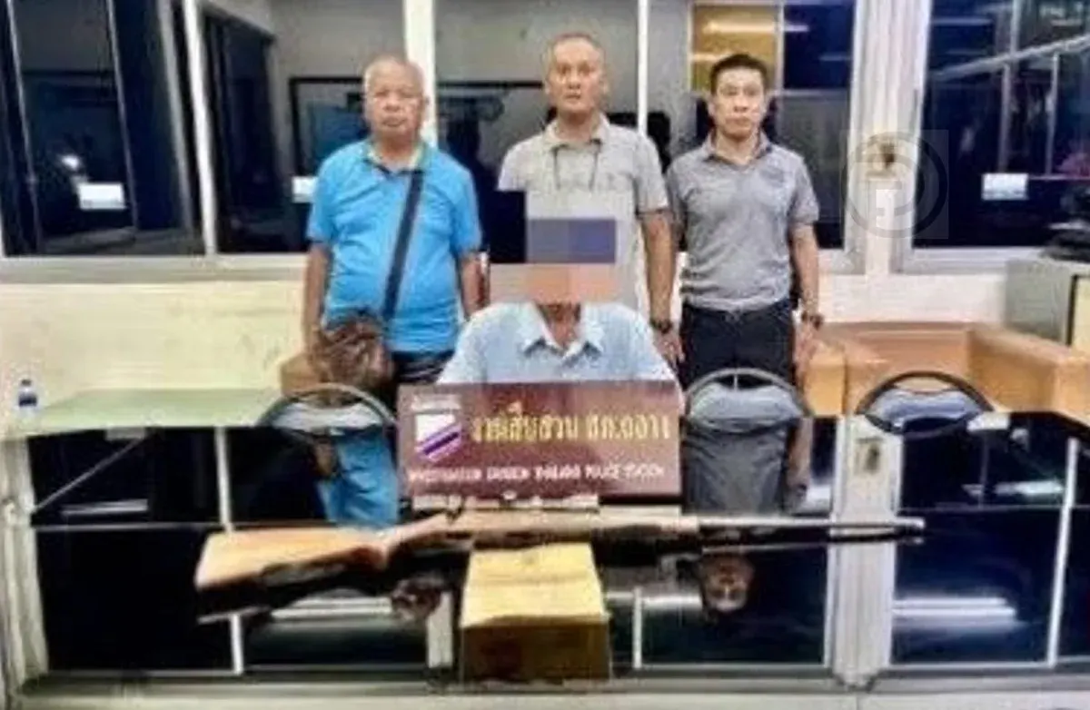 UPDATE: Van Driver Charged After Brandishing Rifle in Phuket