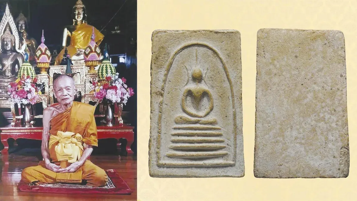 Revered Monk Luang Pu Yot of Kaew Charoen Temple Remembered