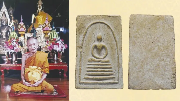 Revered Monk Luang Pu Yot of Kaew Charoen Temple Remembered