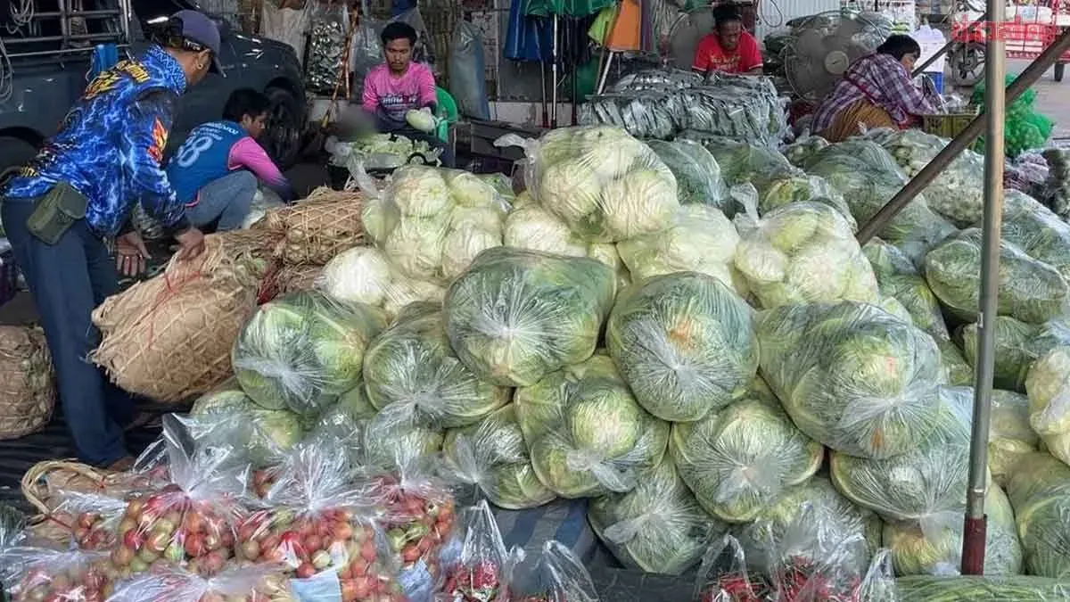 Vegetable Prices Surge in Khon Kaen Ahead of Vegetarian Festival