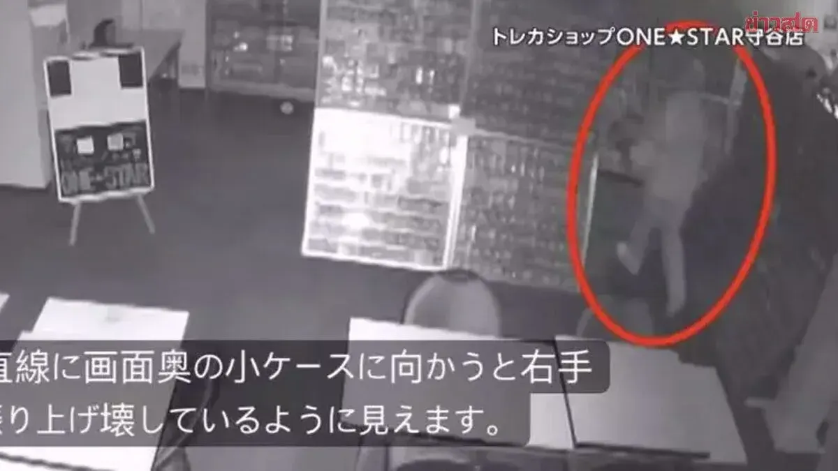 Thief Targets Rare Pokemon Cards in Japan Shop Heist