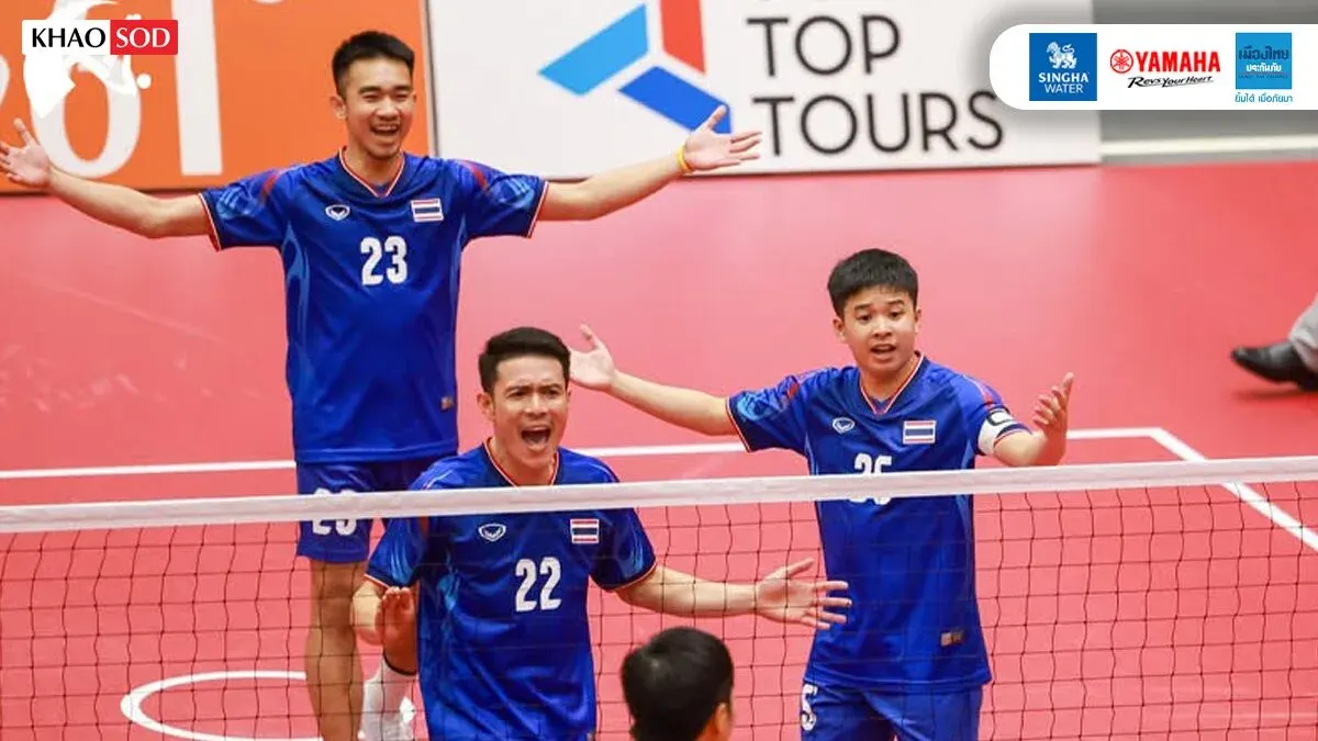 Thailand Men's Sepak Takraw Team Advances to Asian Games Gold Medal Match