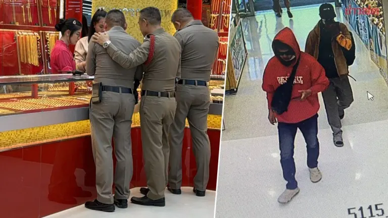 Armed Robbers Flee to Laos After 13M Baht Gold Heist