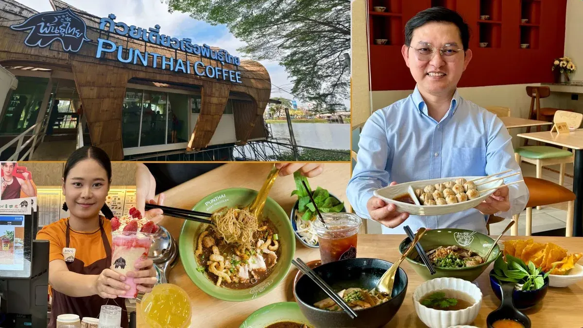 Thai Coffee Brand Expands Into Street Food With New Noodle Shop