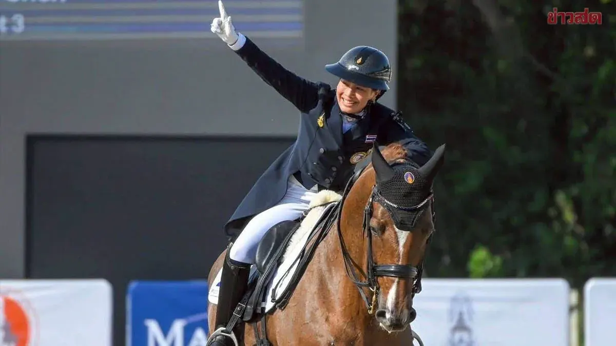 Thai Princess Selected For Asian Games Equestrian Competition