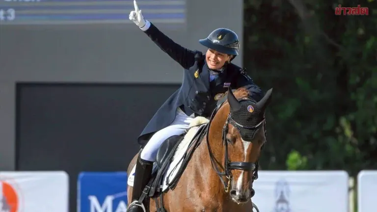 Thai Princess Selected For Asian Games Equestrian Competition
