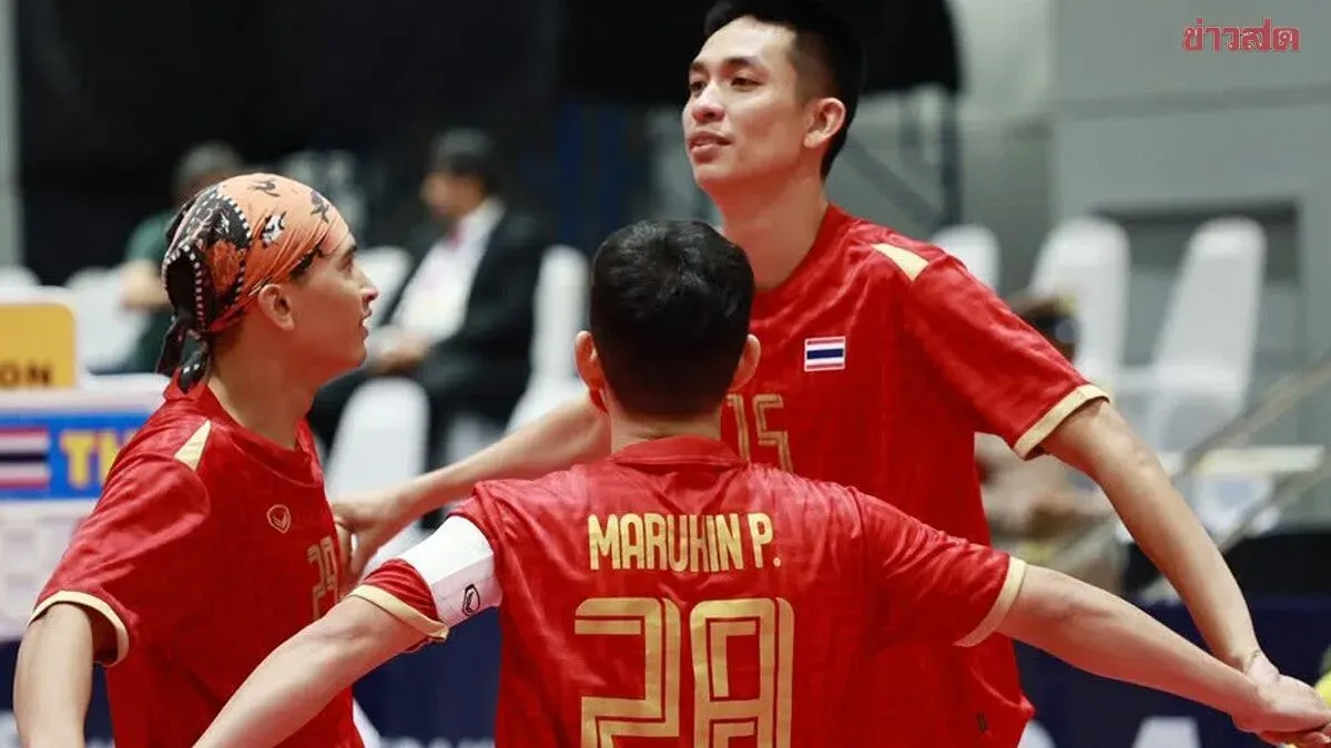 Thai Men's Takraw Team Crushes Singapore, Secures Two Straight Wins