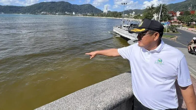 Phuket Launches Fresh Probe Into Patong's Brown Seawater