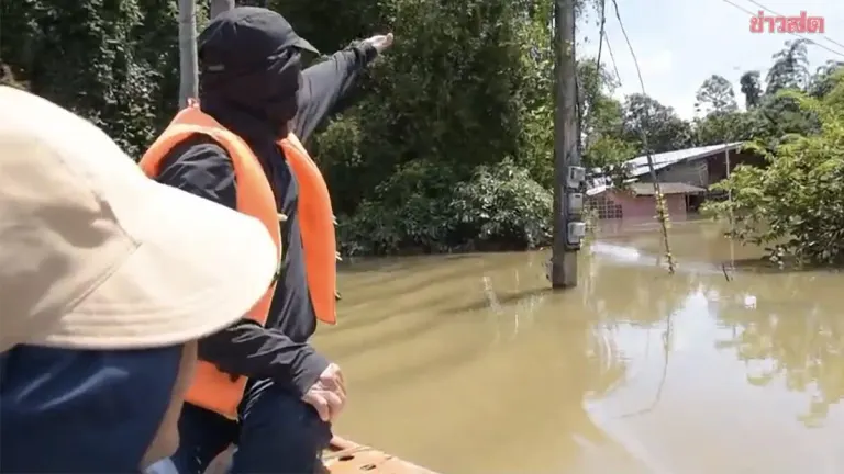 Flooding Traps 500 Villagers in Sa Kaeo for Five Days