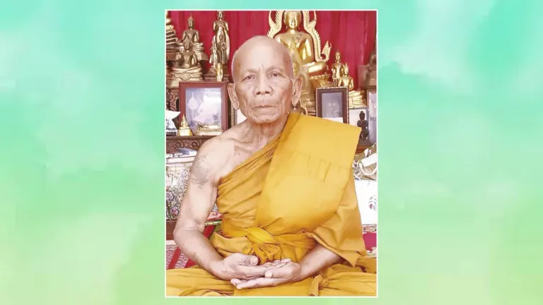 Venerable Luang Por Thongdee, Esteemed Eastern Buddhist Scholar