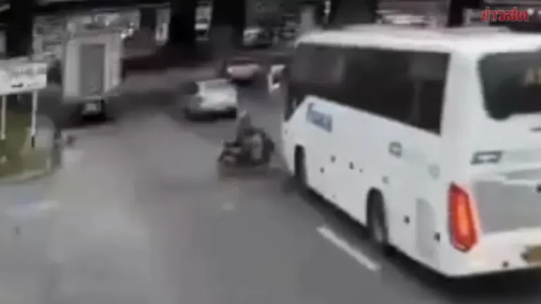 Female Motorcyclist Killed in Crash With Commuter Bus