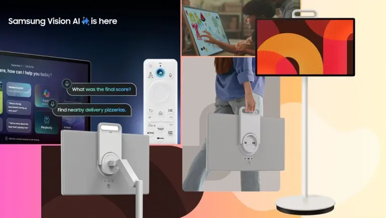 Multiple IT Solutions – Samsung The Movingstyle AI Smart TV You Can Take Anywhere