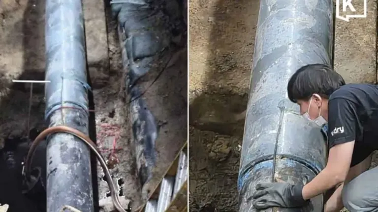 Oil Leak Found Under Bangkok's Rama 3 Road