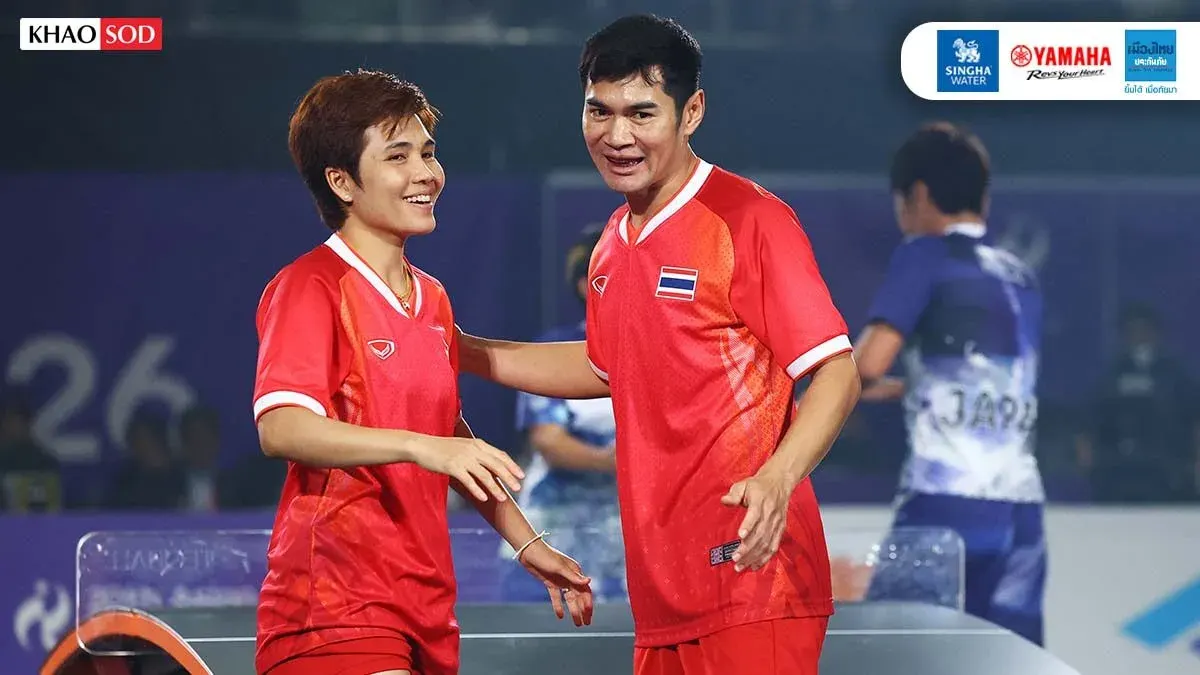 Thai Tekball Pair Wins Gold at Asian Games