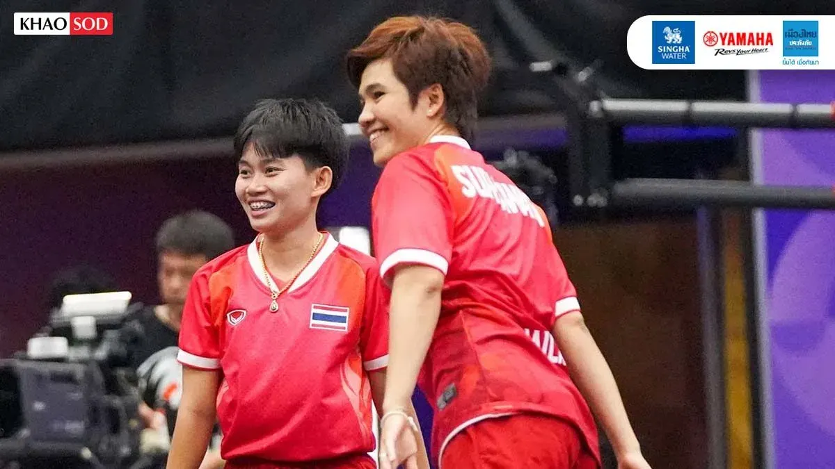 Thai Tekball Pair Wins Gold at Asian Games