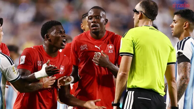 Switzerland Coach Blasts Referee's Red Card Decision