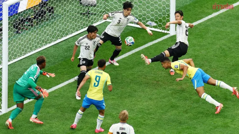 Brazil Beats Japan In World Cup Thriller