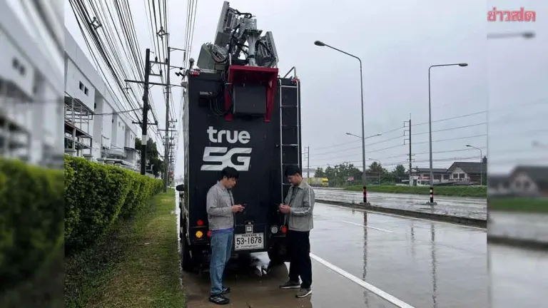 True Mobilizes Network Teams for Nan, Phayao Flood Response