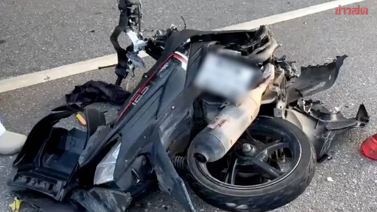 Two Dead In Drunk Motorcycle Crash In Rayong