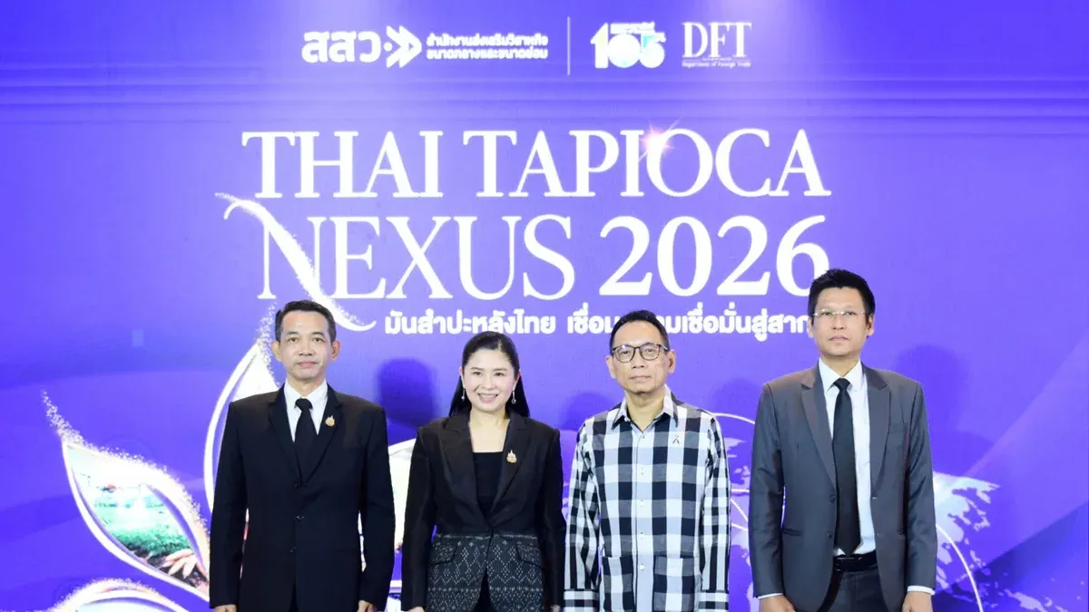 Thailand Launches Major Push for Tapioca Export Growth
