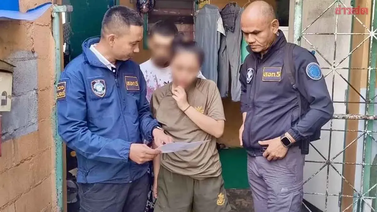 Cyber Police Bust Online Gambling Network: 5 Suspects Arrested, 20 Million Baht Monthly Turnover