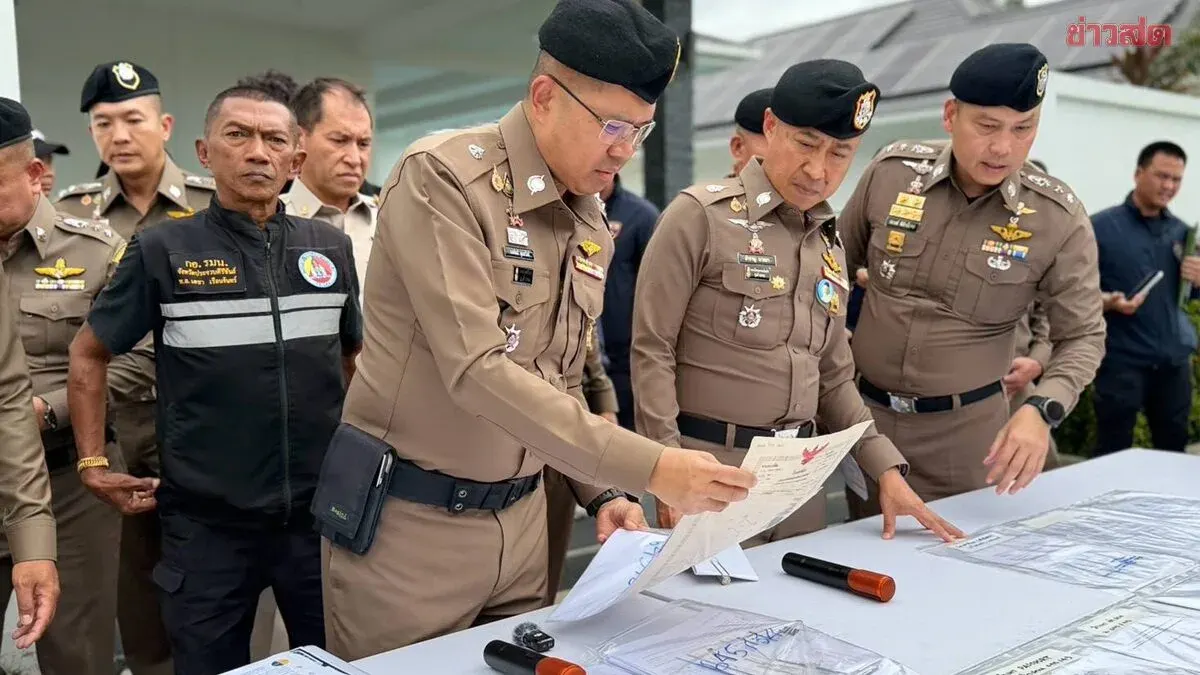 Police Bust Foreign Nominee Network in Hua Hin Pool Villa Raid