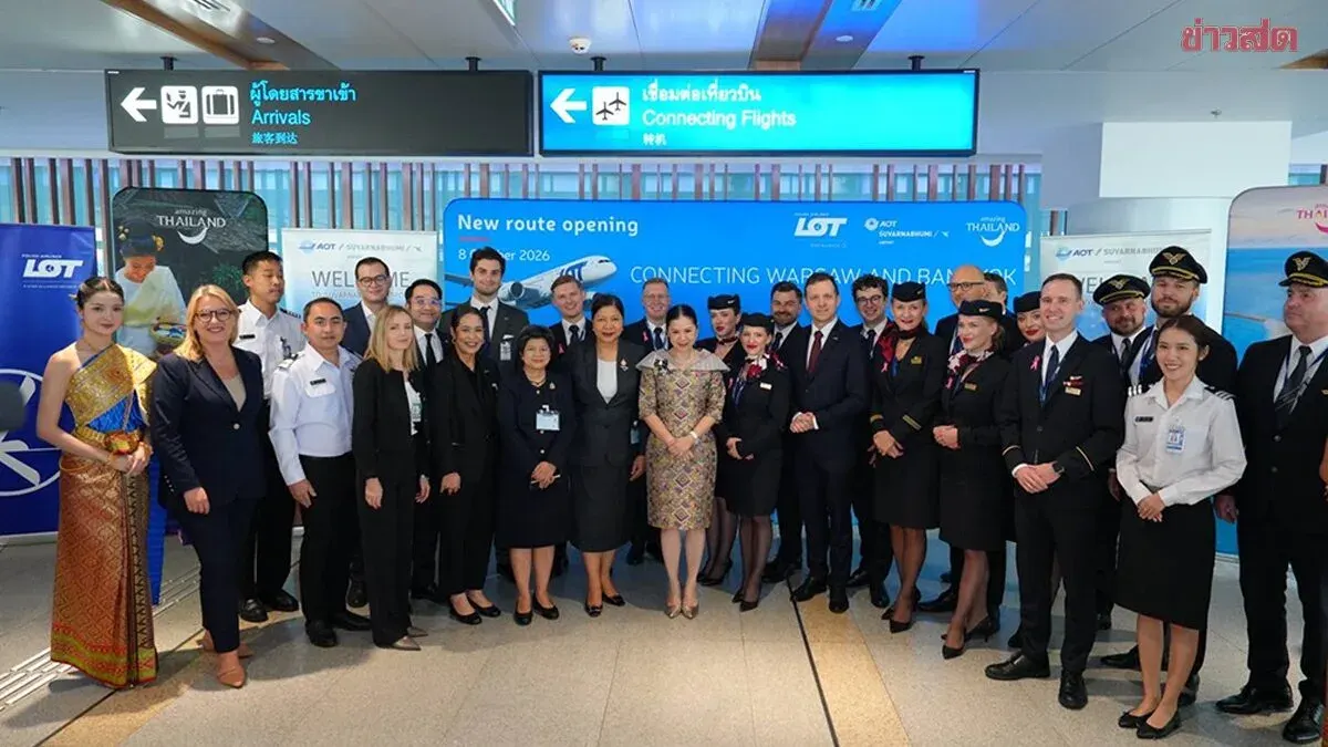 Thailand Launches Direct Warsaw-Bangkok Flight to Boost Tourism