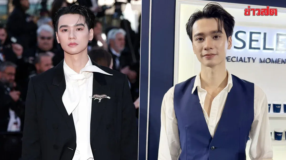 Like a Dream! Kaeng Hrusdit Excited Walking the Cannes Red Carpet, Reveals Practice Wave from Thailand