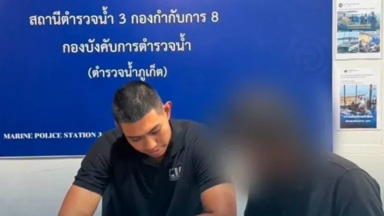 Police Arrest Fugitive Money Mule on Phuket Tour Boat