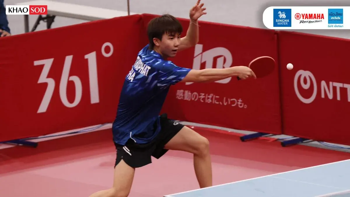 Thai Table Tennis Team Falls to China in Asian Games Quarterfinals