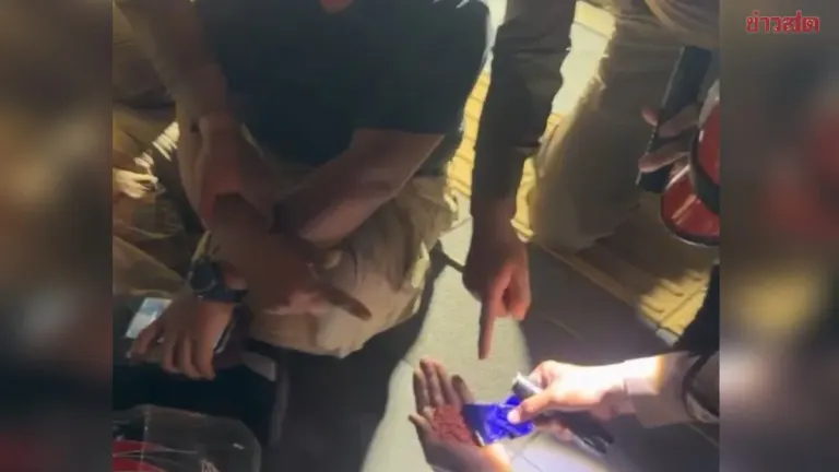 Man Arrested With 201 Methamphetamine Pills At Bangkok Checkpoint