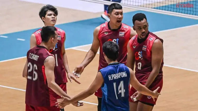 Thai Men's Volleyball Crushes Myanmar in SEA V Cup 2026