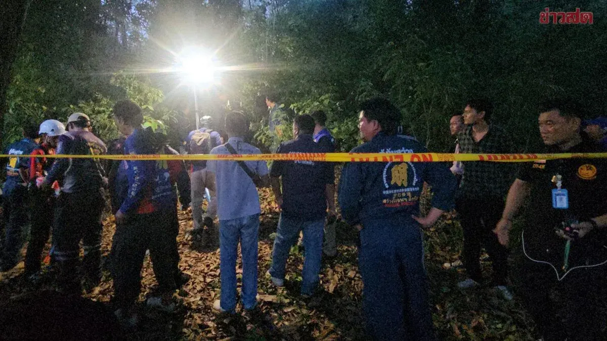 Police Locate Suspected Burial Site of Russian Siblings in Chonburi Forest