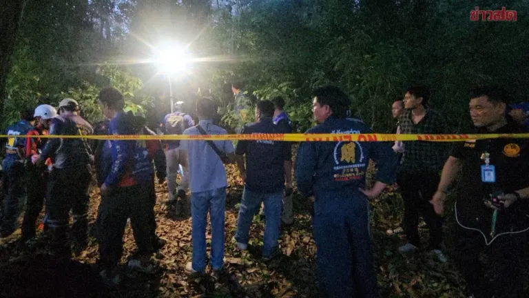 Police Locate Suspected Burial Site of Russian Siblings in Chonburi Forest