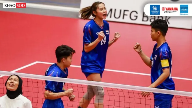 Thai Women's Sepak Takraw Beats Indonesia 3-0 at Asian Games