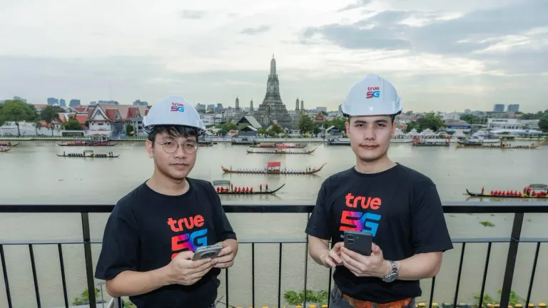True Corp Boosts 5G Network for Royal Barge Procession