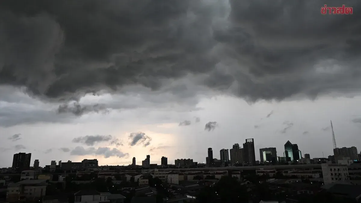 Severe Rain Forecast for 40 Thai Provinces This Week
