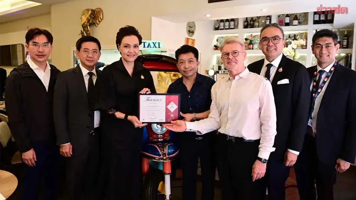 Supchee Promotes Thai SELECT Restaurant in Cannes, Showcasing Thai Cuisine's Soft Power to the World