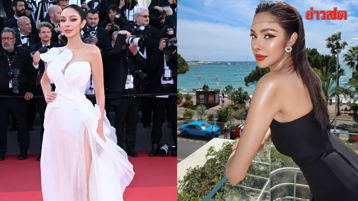 Yok Thong Makes History as Thailand's First Influencer to Shine on the Cannes Red Carpet 2026