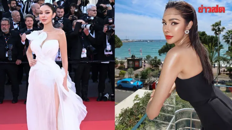 Yok Thong Makes History as Thailand's First Influencer to Shine on the Cannes Red Carpet 2026
