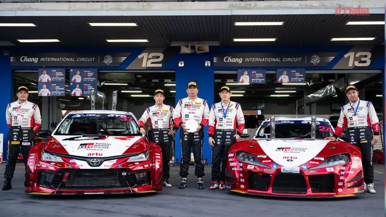 TOYOTA GAZOO Racing Thailand Claims Championship Title at Opening Round of TSS 2026