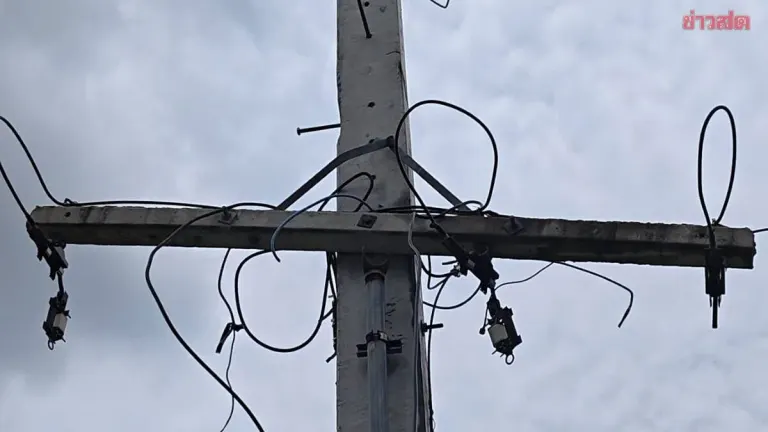 Thieves Steal Transformers from Power Poles for Copper