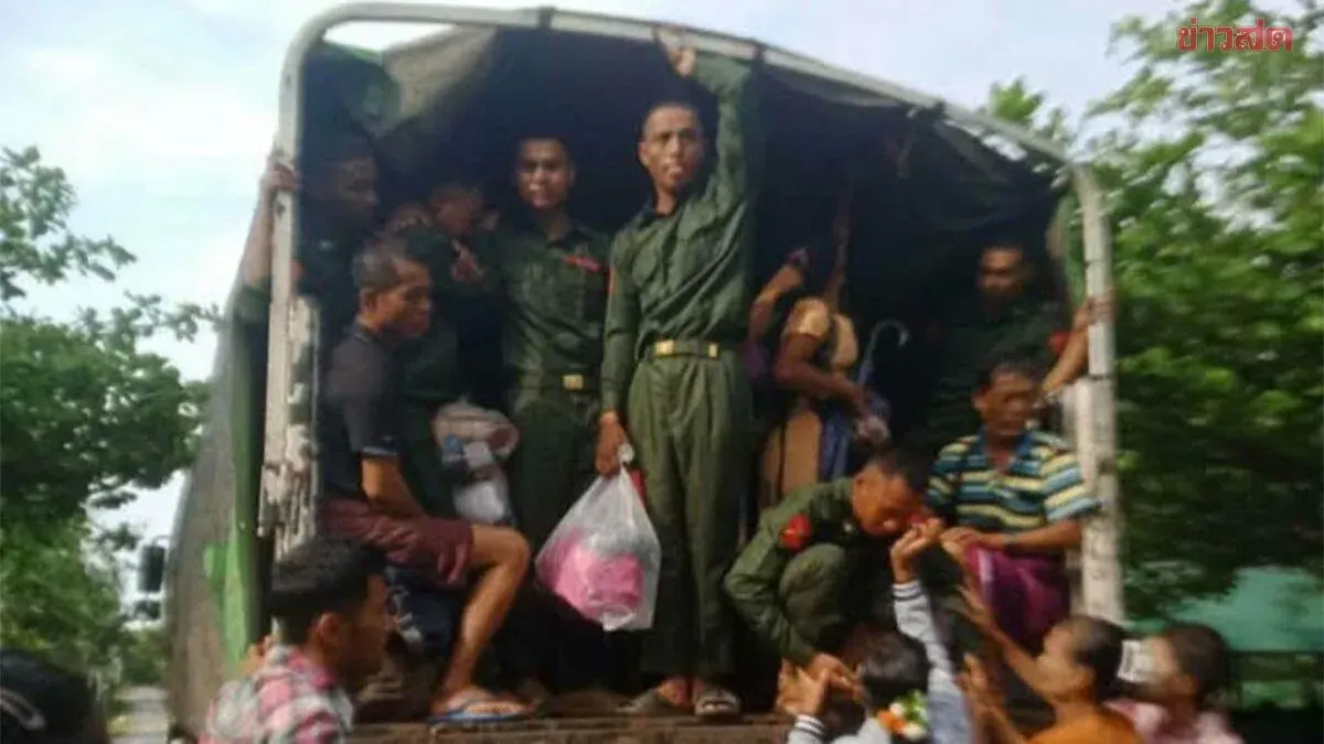 Myanmar Military Drafts Civilians For Armed Conflict