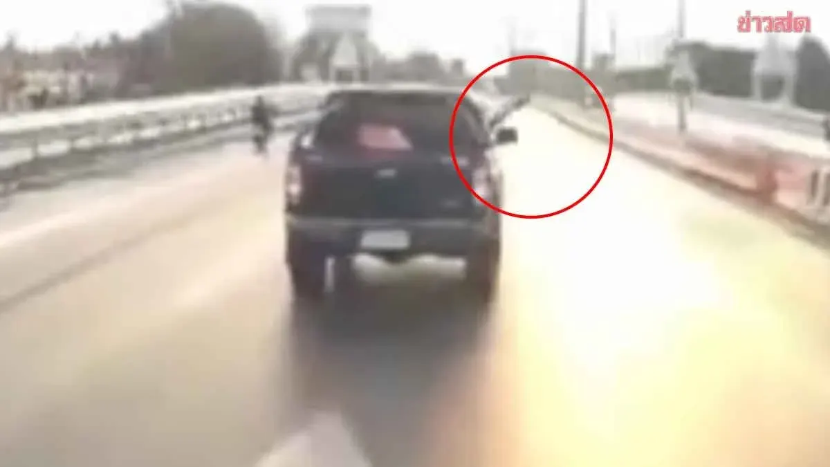 Chiang Mai Police Catch Driver After Gun-Wielding Pickup Sparks Panic